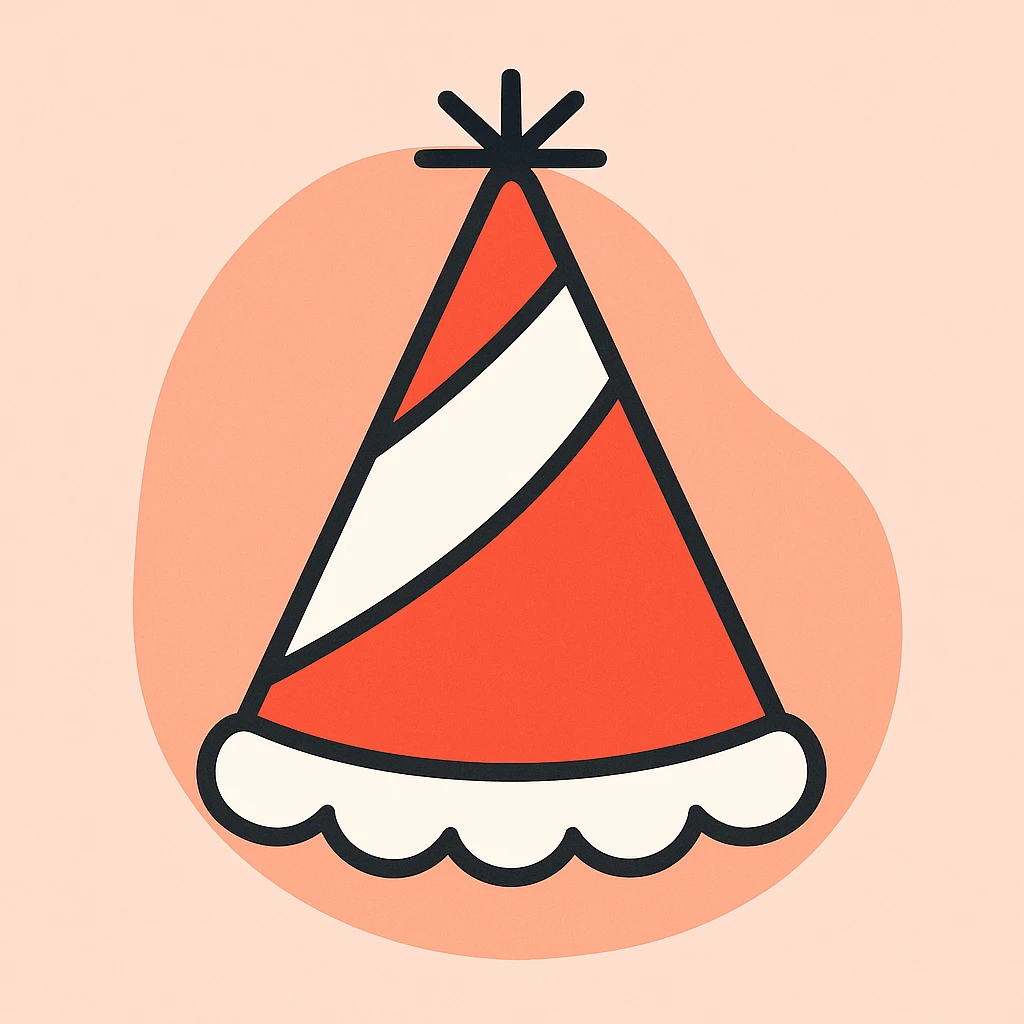 Party hat emoji