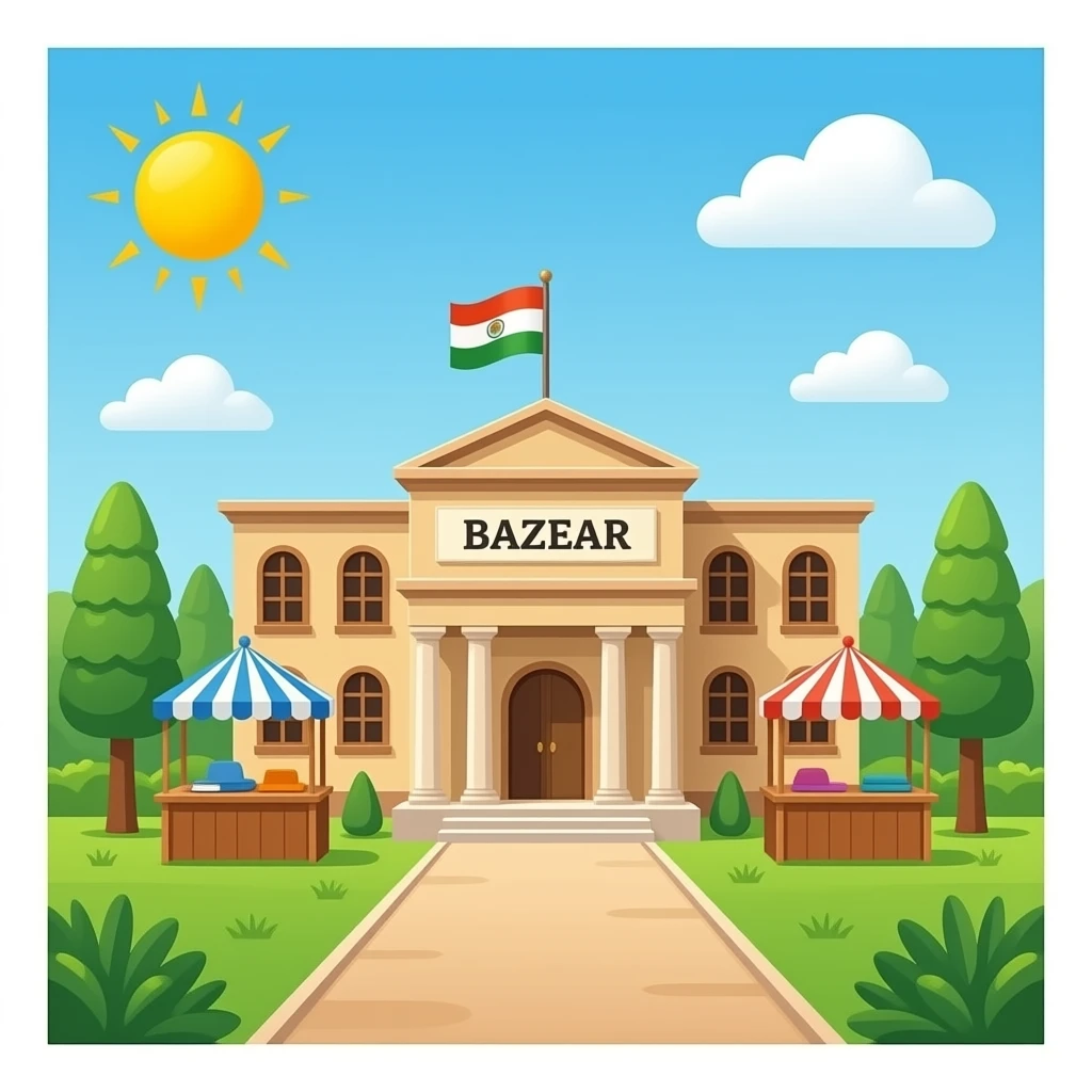 Student school Bazaar indian emoji