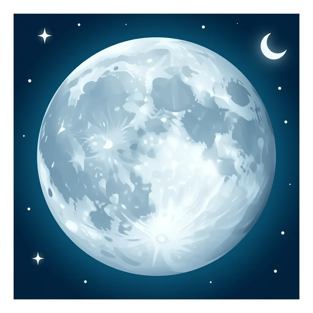 Moon emoji