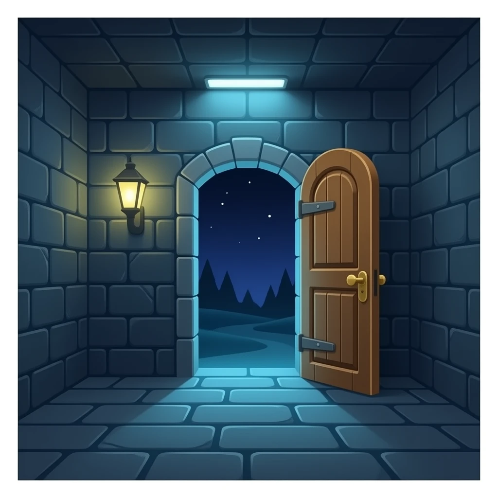 dungeon door opened on hall emoji | AI Emoji Generator