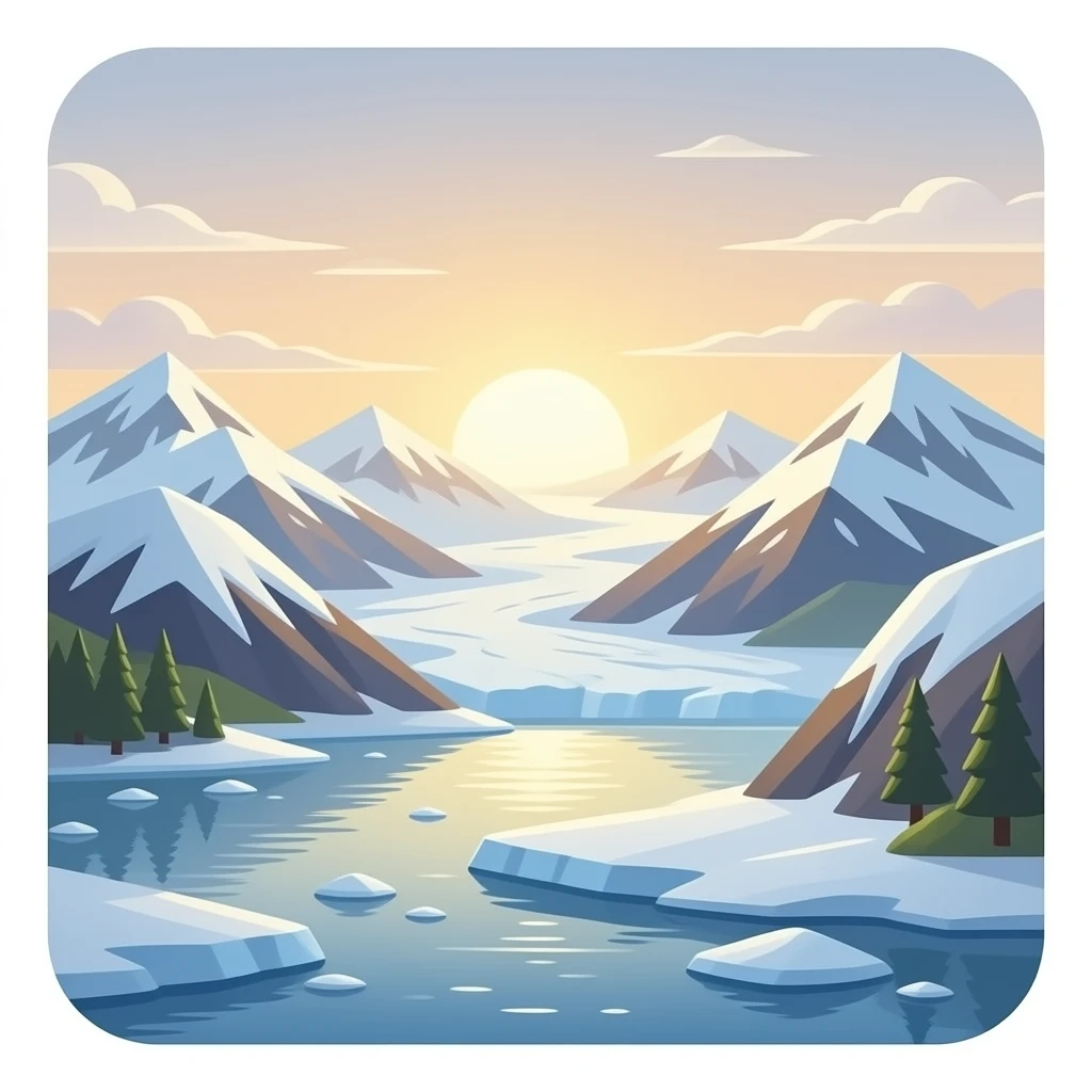 Glacier emoji
