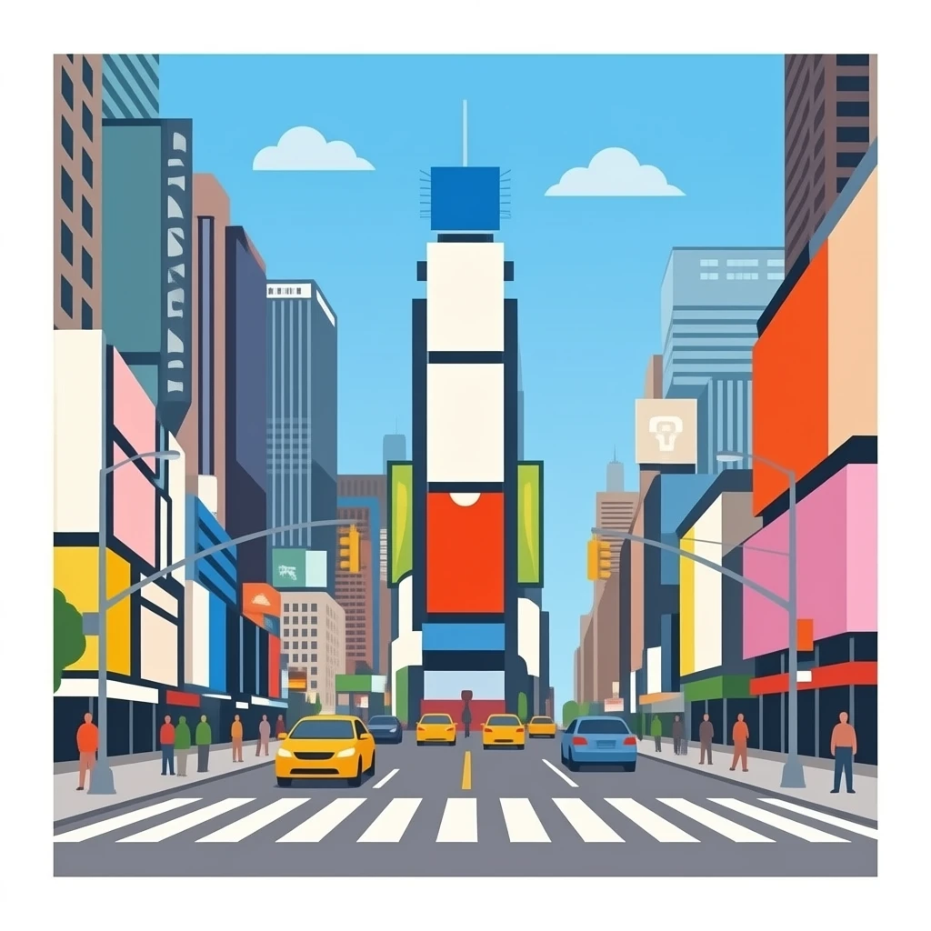 time square day emoji