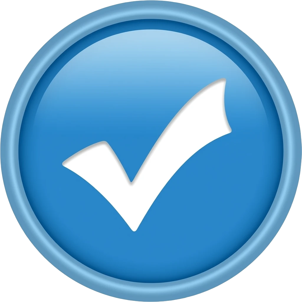 Tiktok Verified badge emoji
