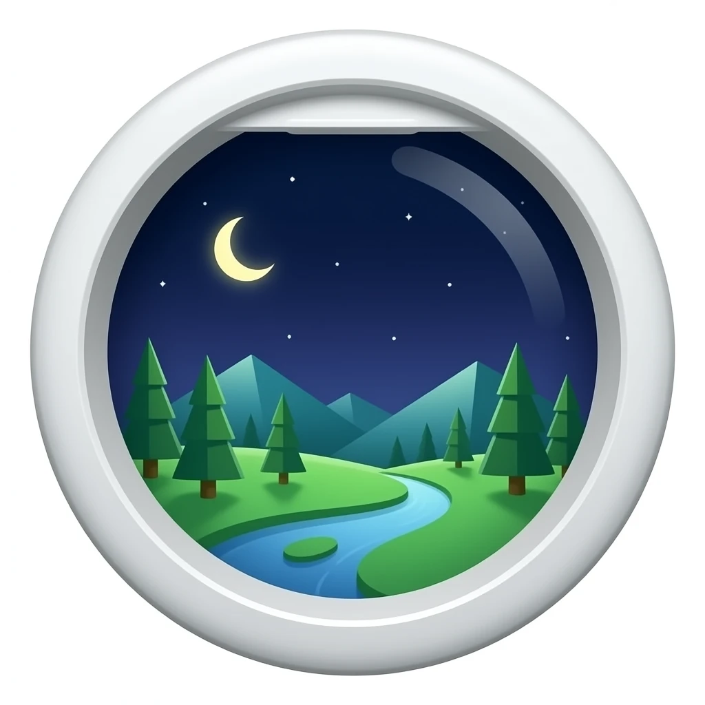 spaceship window emoji