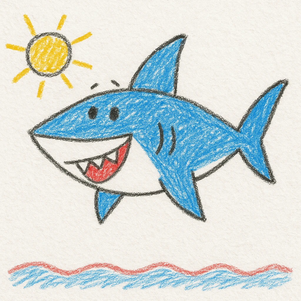Baby shark emoji