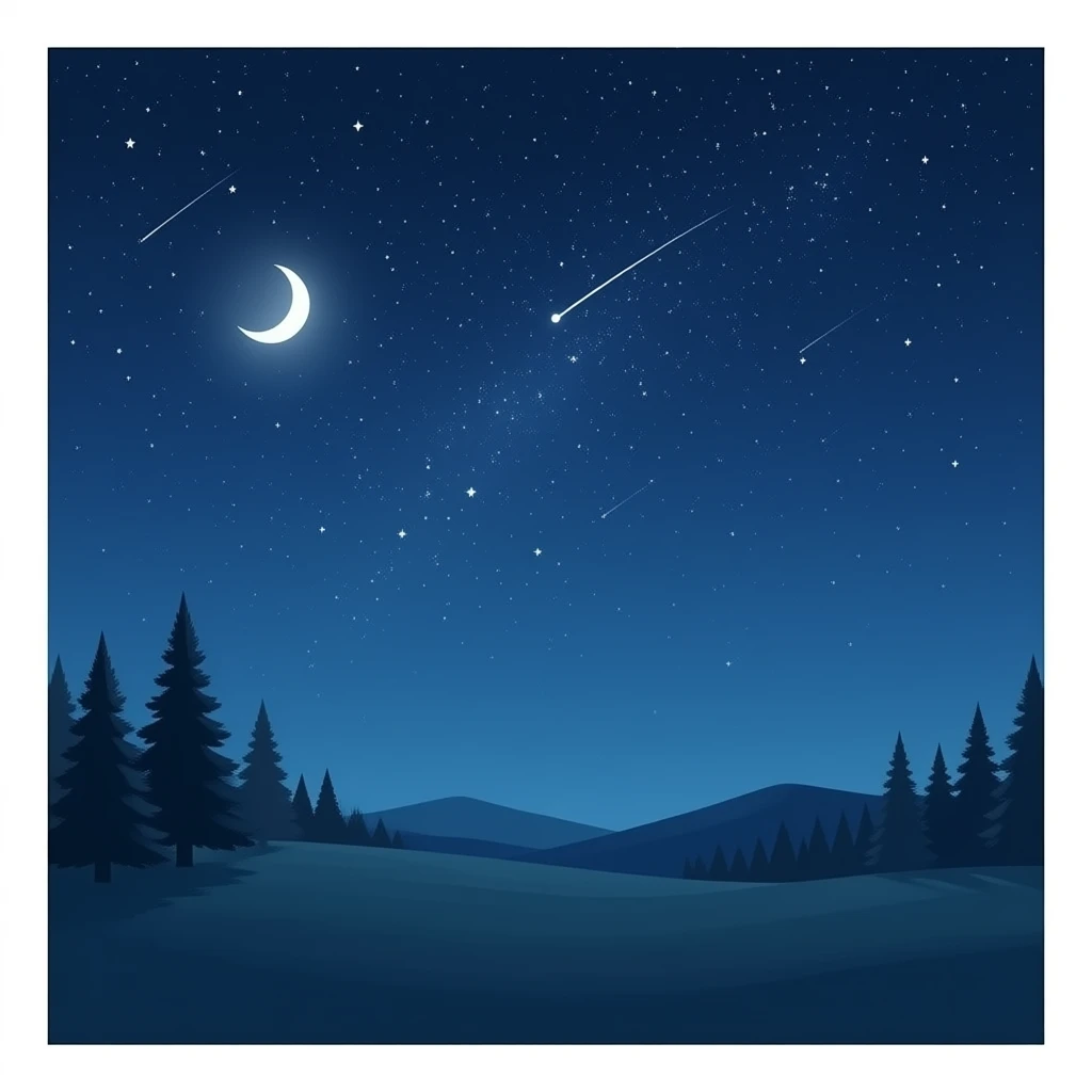 NIGHT WITH STARS emoji
