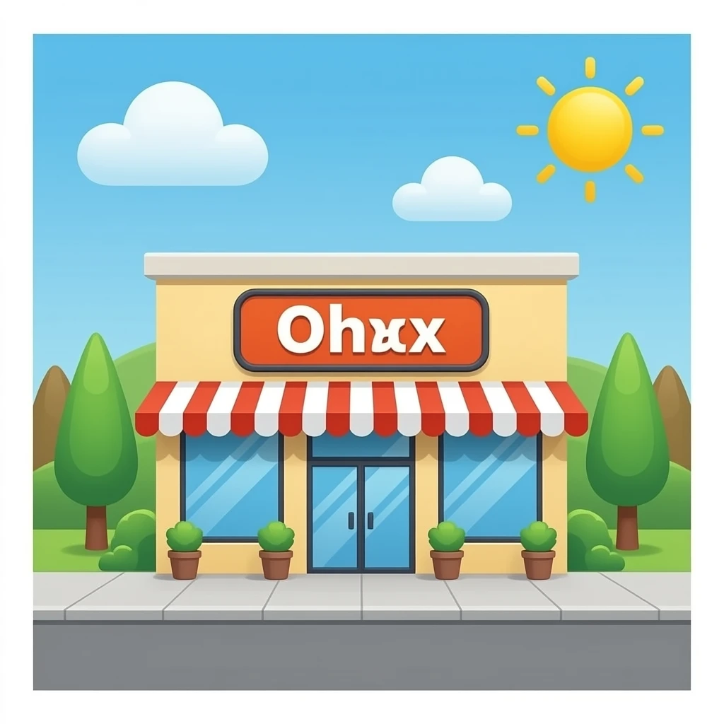 a store without background emoji