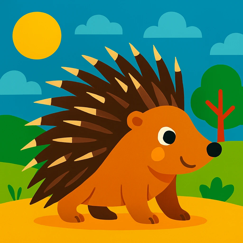 Porcupine emoji