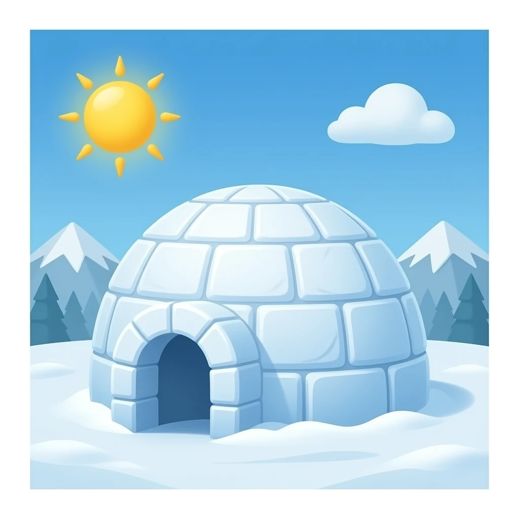Igloo emoji