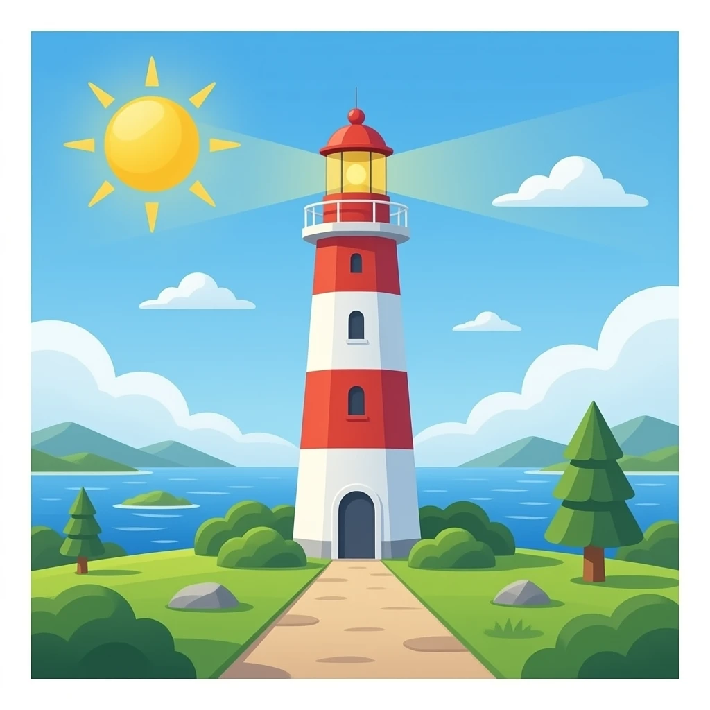 lighthouse emoji