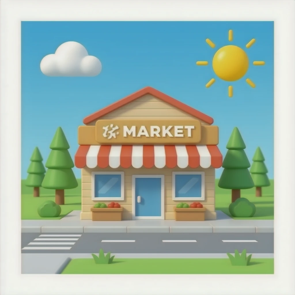 mini market emoji