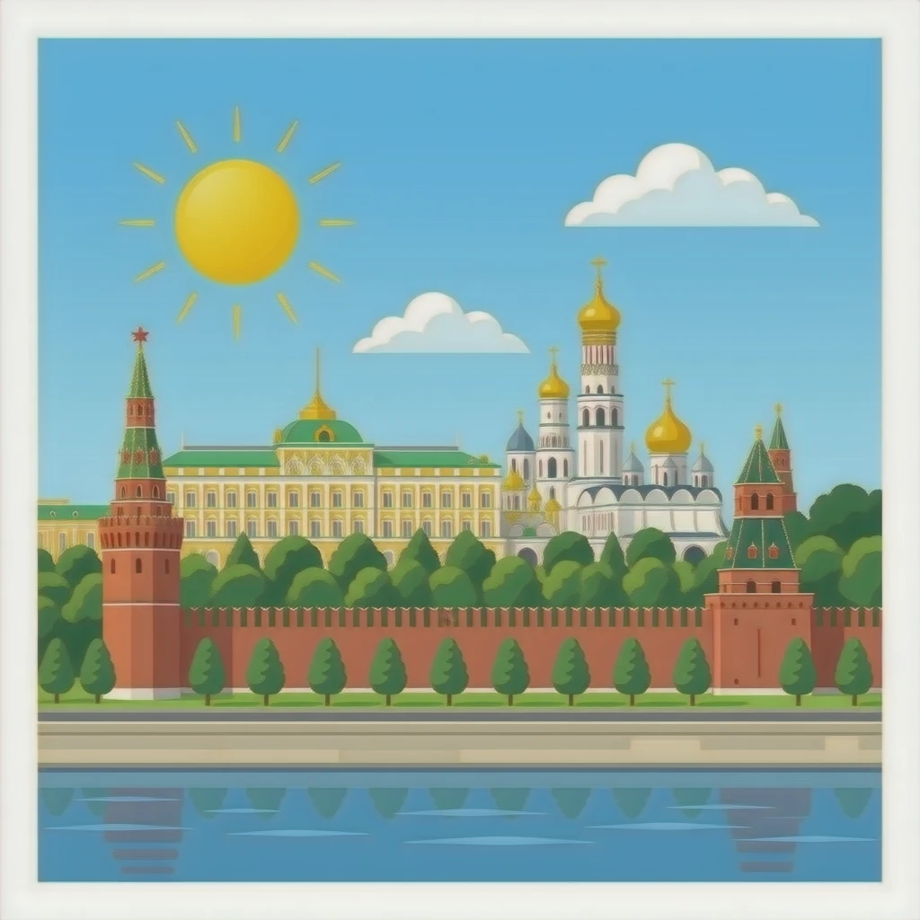 Московский Кремль emoji