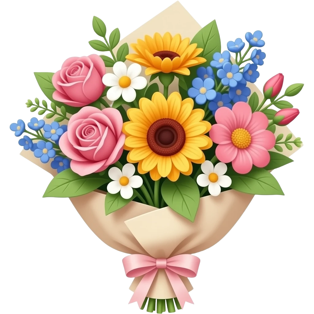 flower bouquet emoji