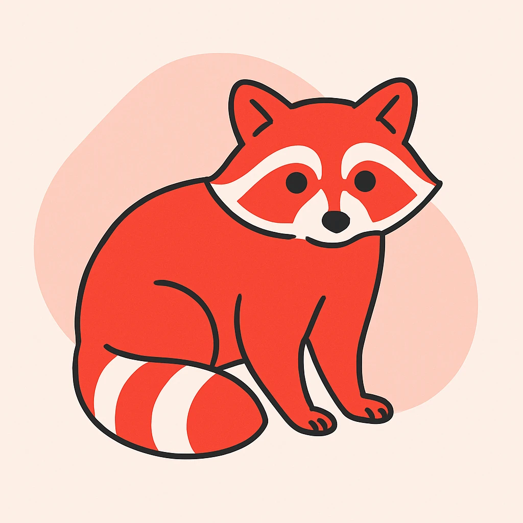 Raccoon emoji