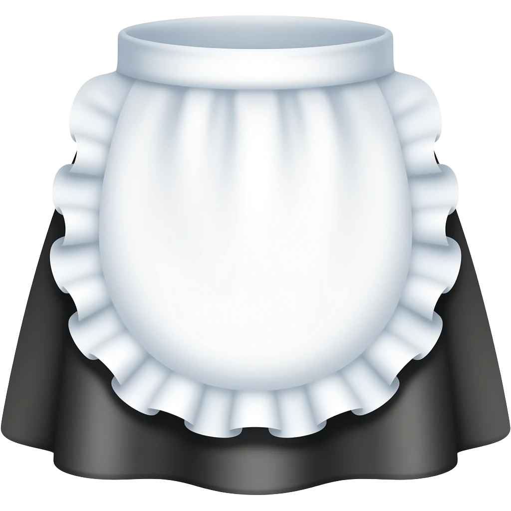Maid apron emoji