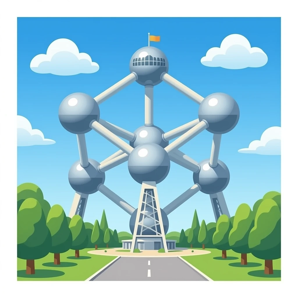 the Atomium emoji