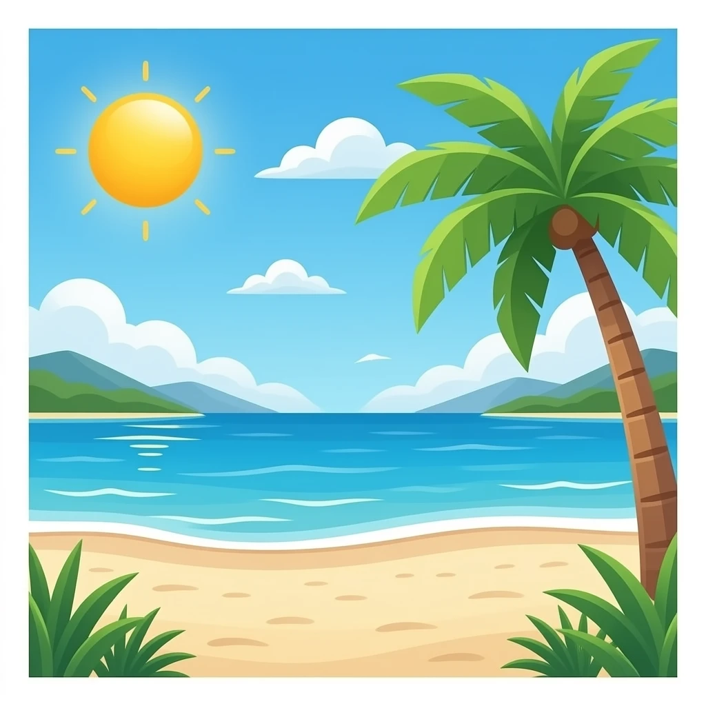 vacances emoji