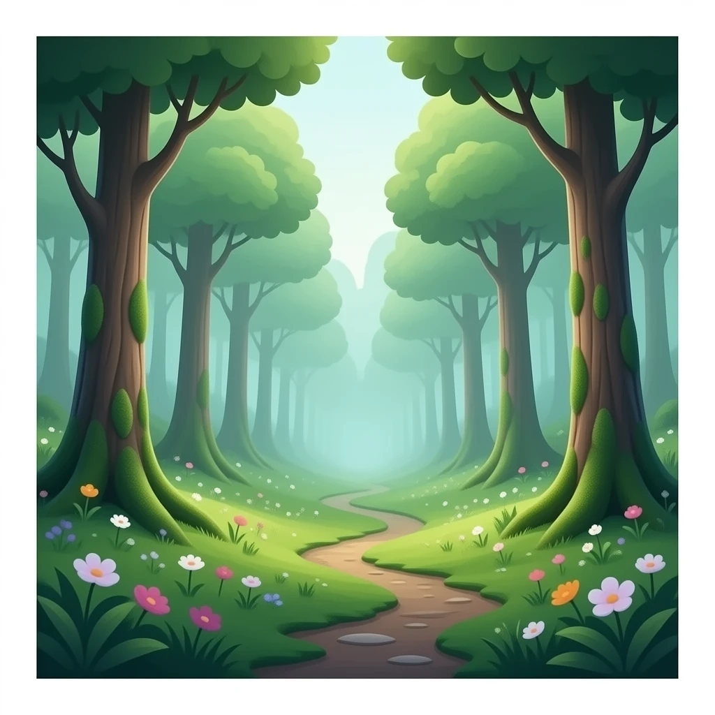 Enchanted forest emoji