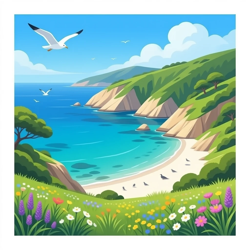 Cala flor emoji