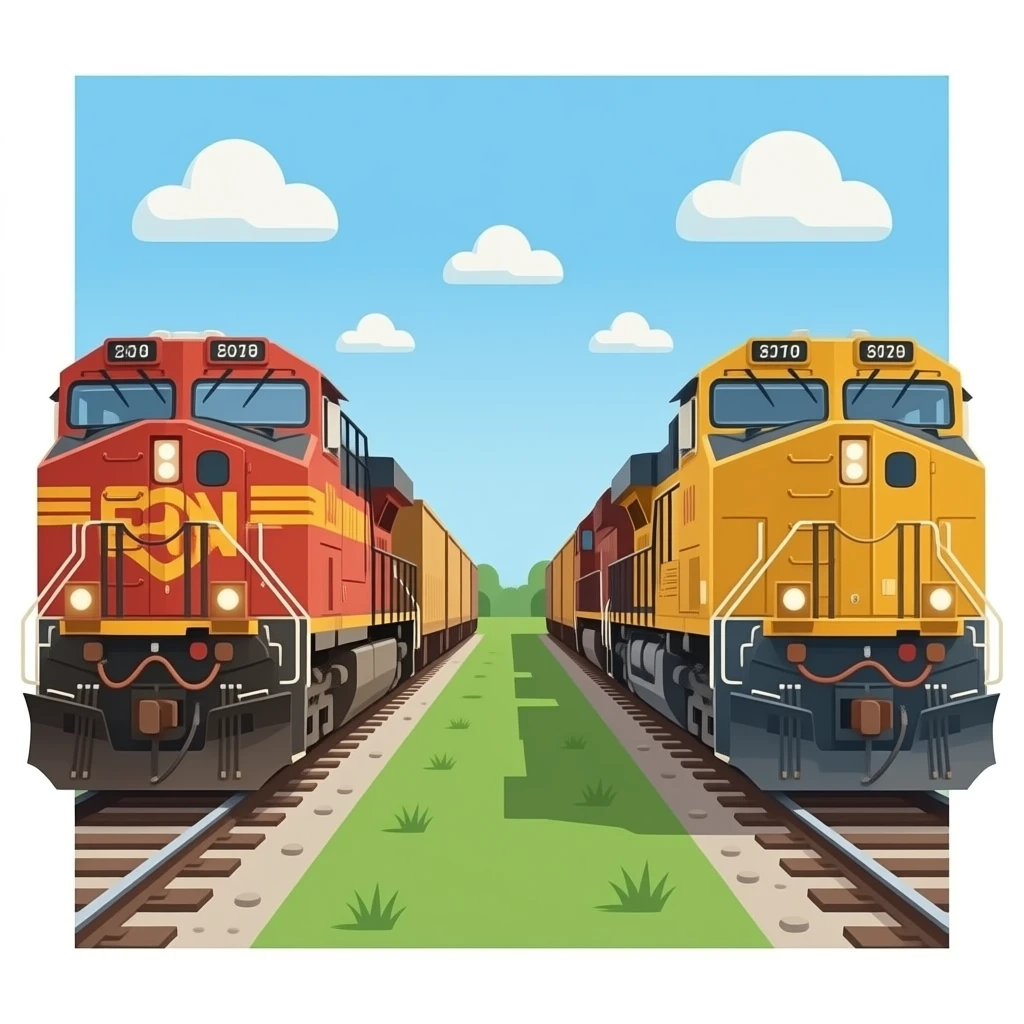 Freight Train Both Sides emoji