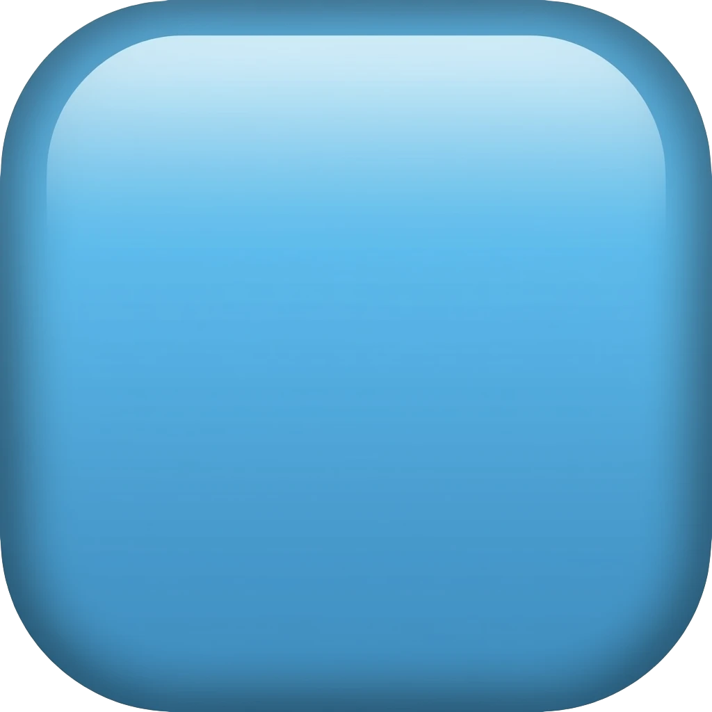 Bluesquare emoji