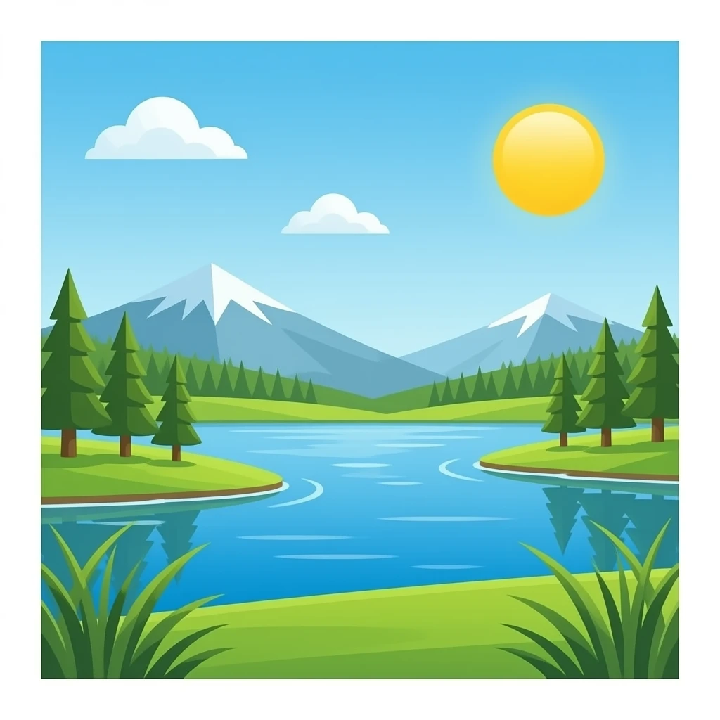 lake emoji