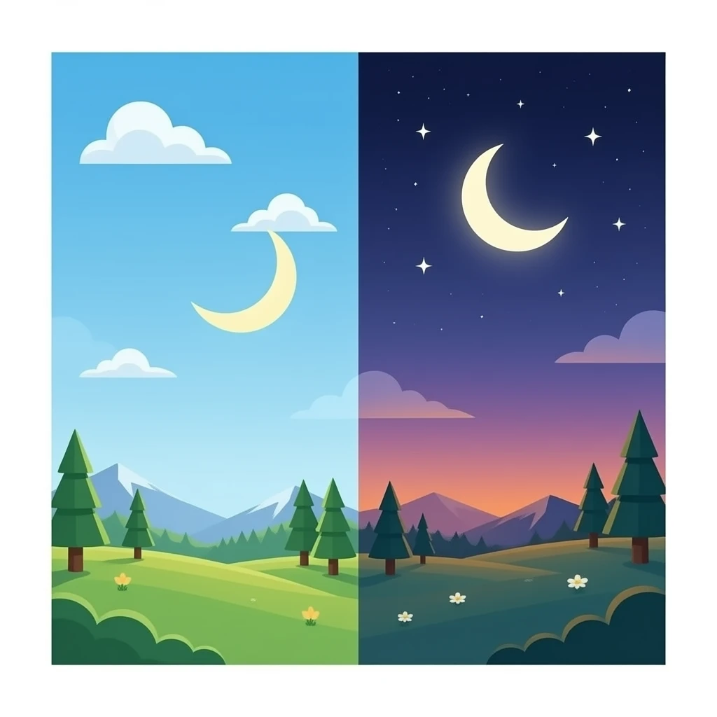 Day and night emoji