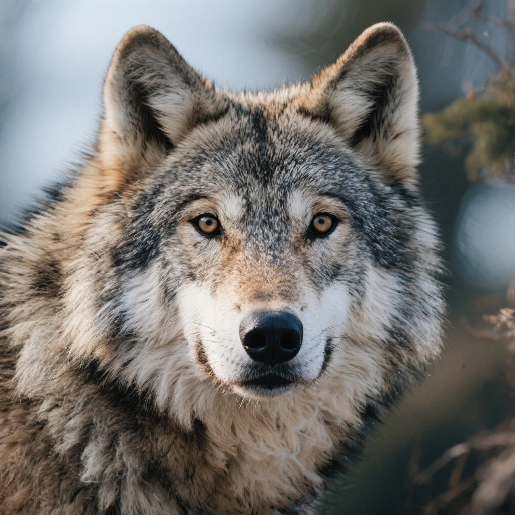 Wolf emoji