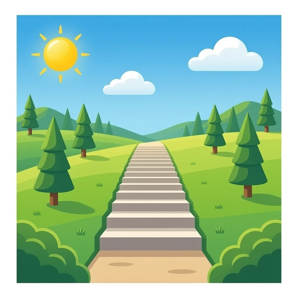 escalera emoji