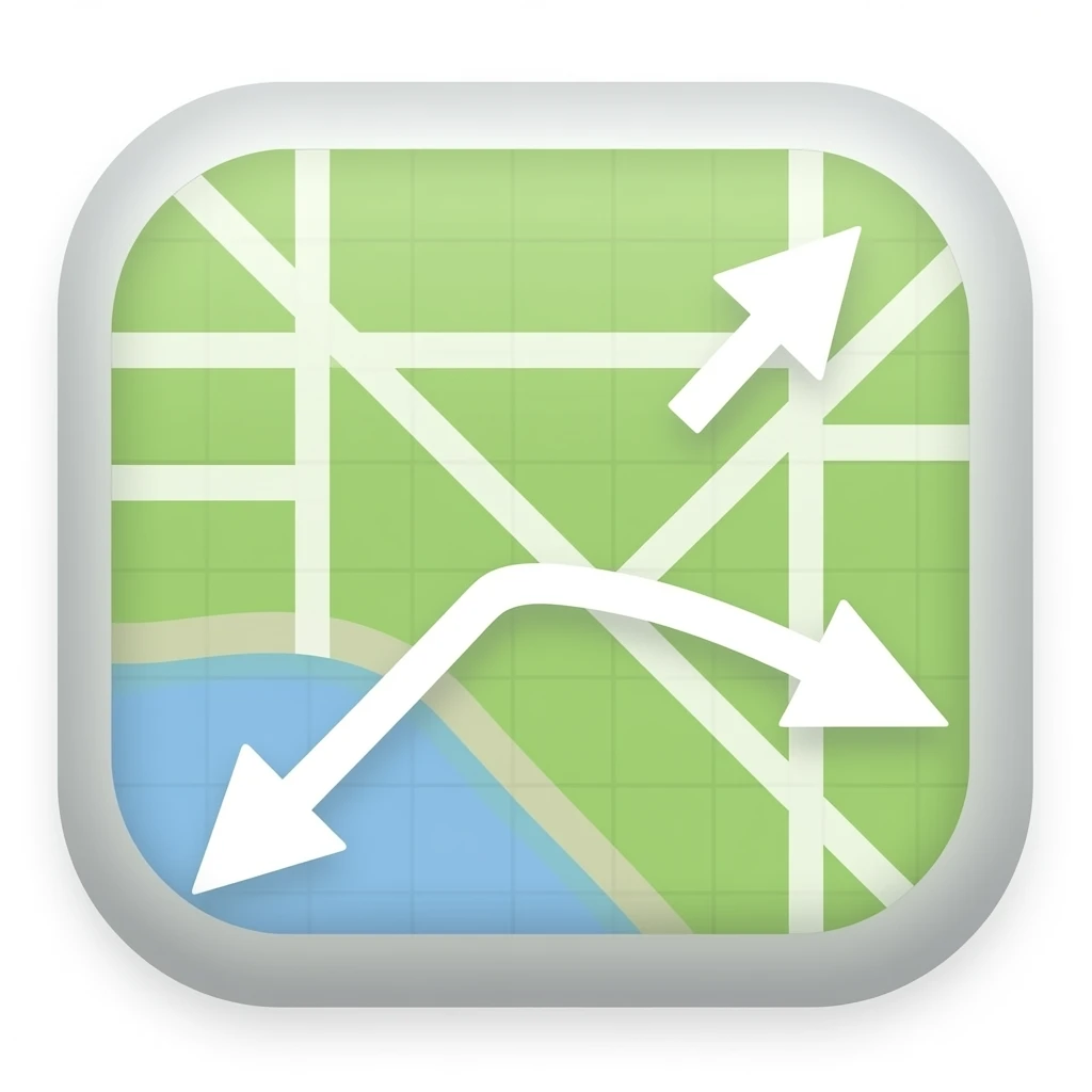 square navigation map emoji