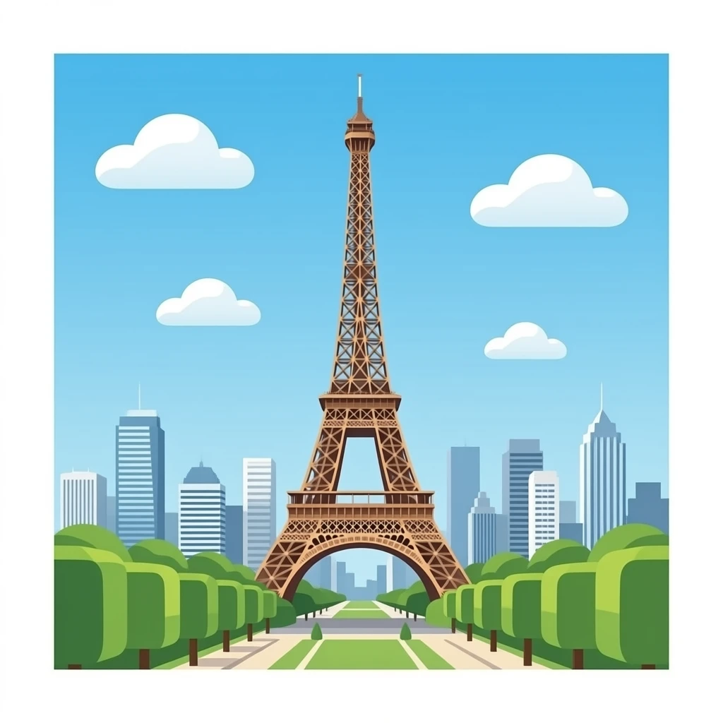 Eiffel Tower emoji