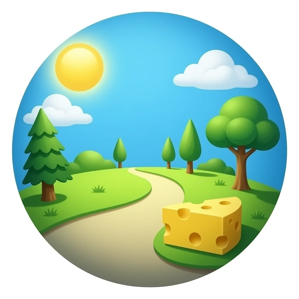 cheese planet emoji