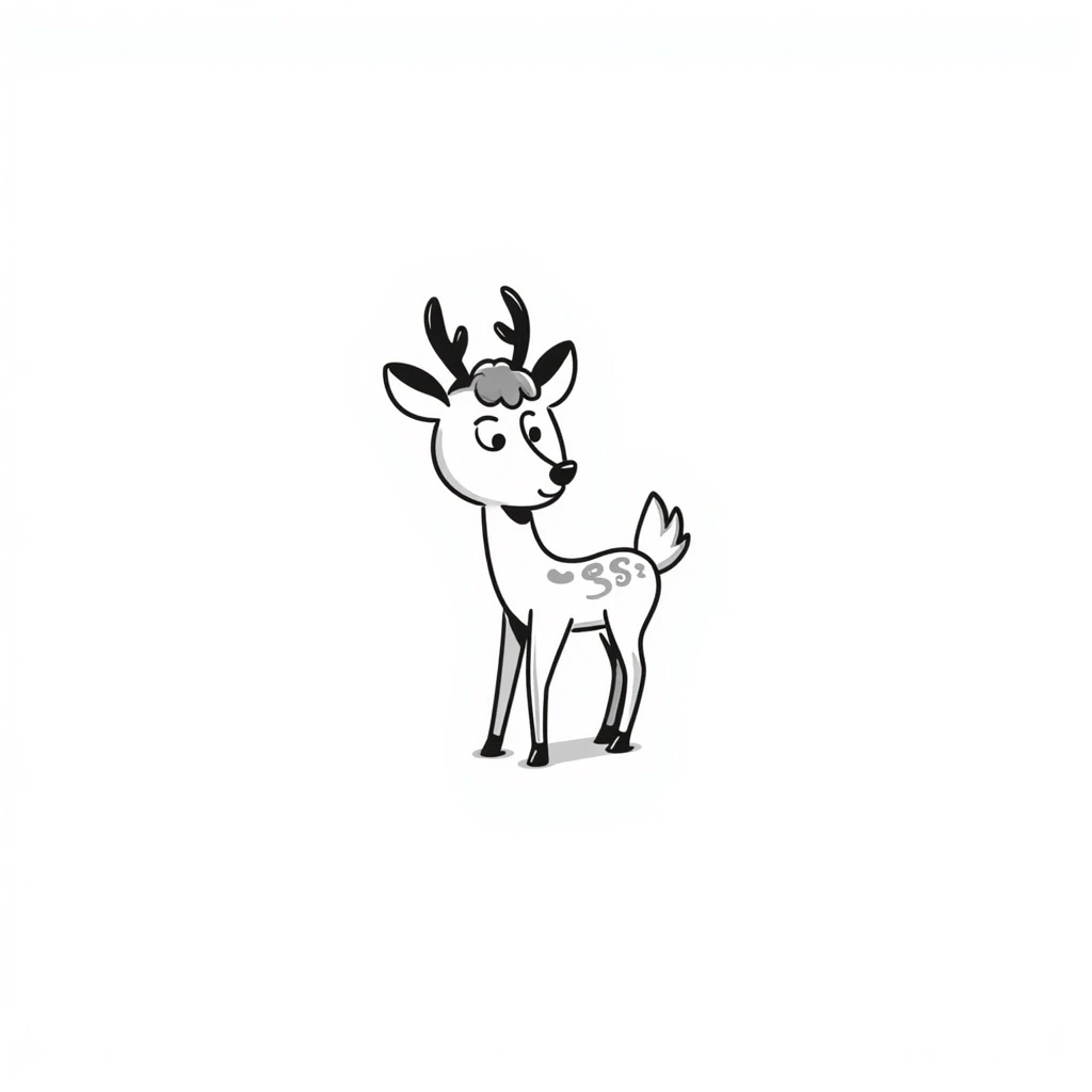 Deer emoji