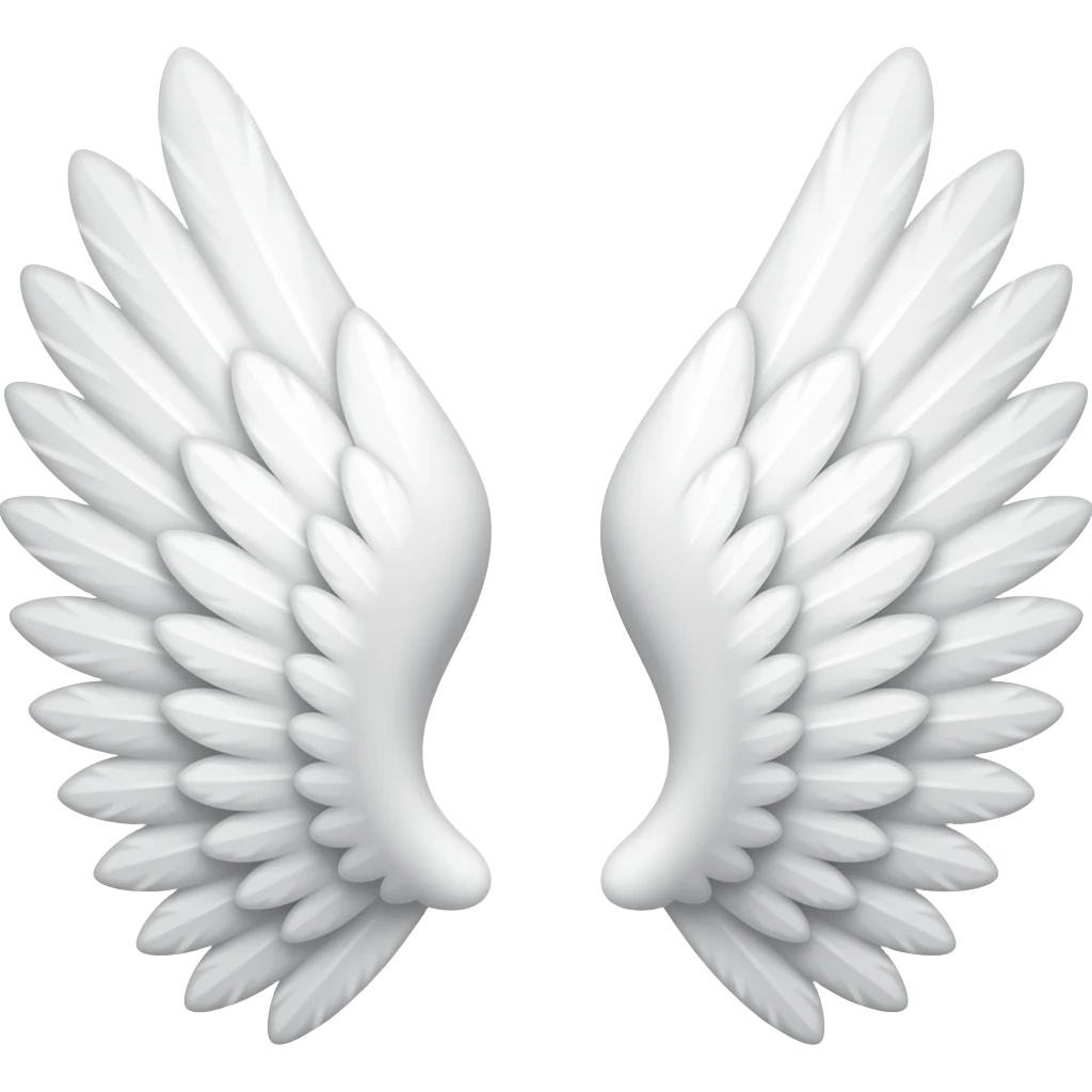 Creat two wings emoji