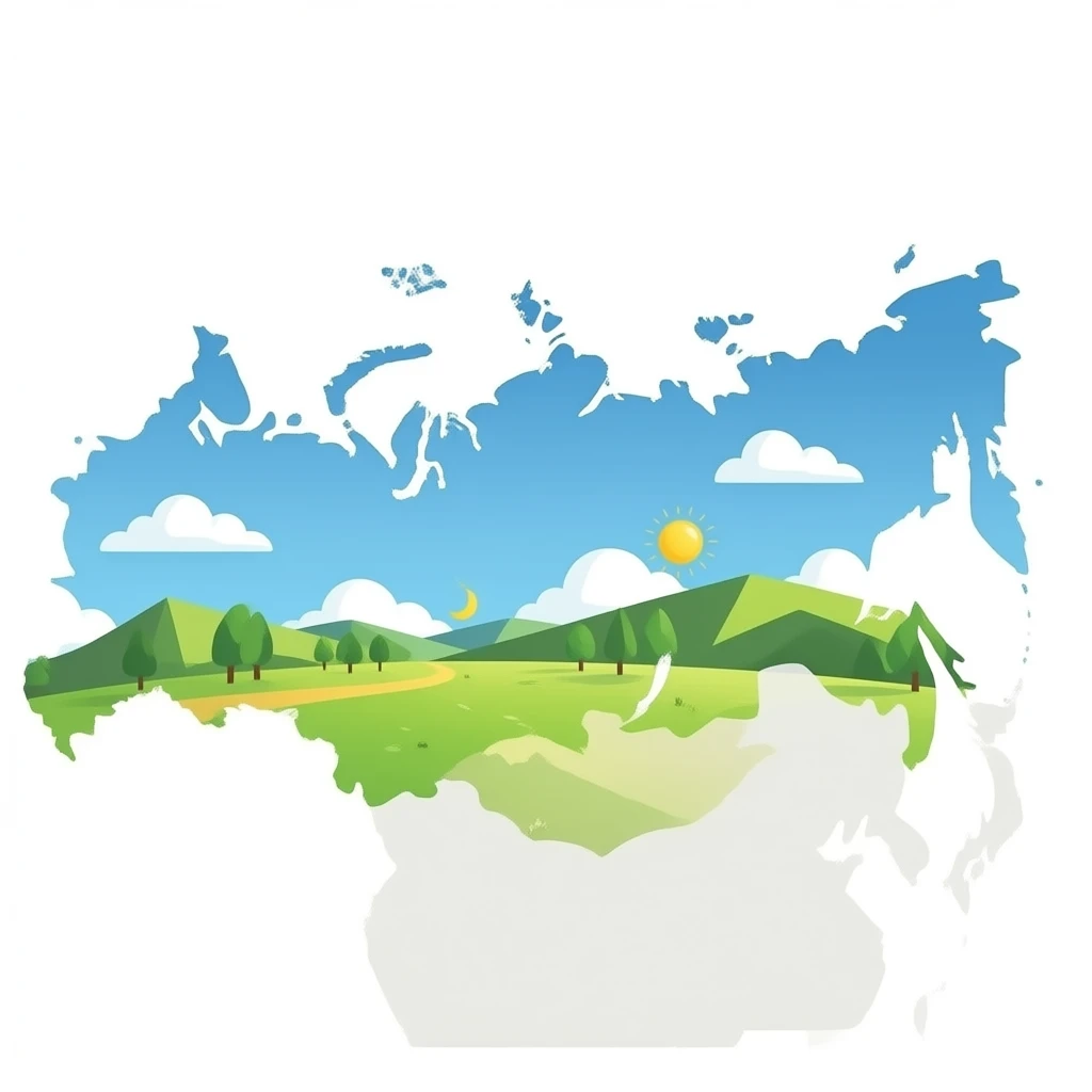 Russia map emoji