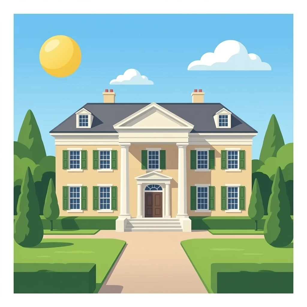 mansion emoji