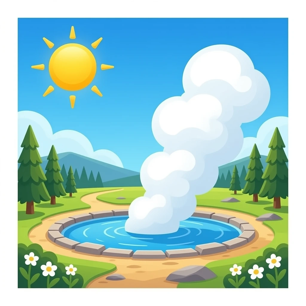 hot spring emoji