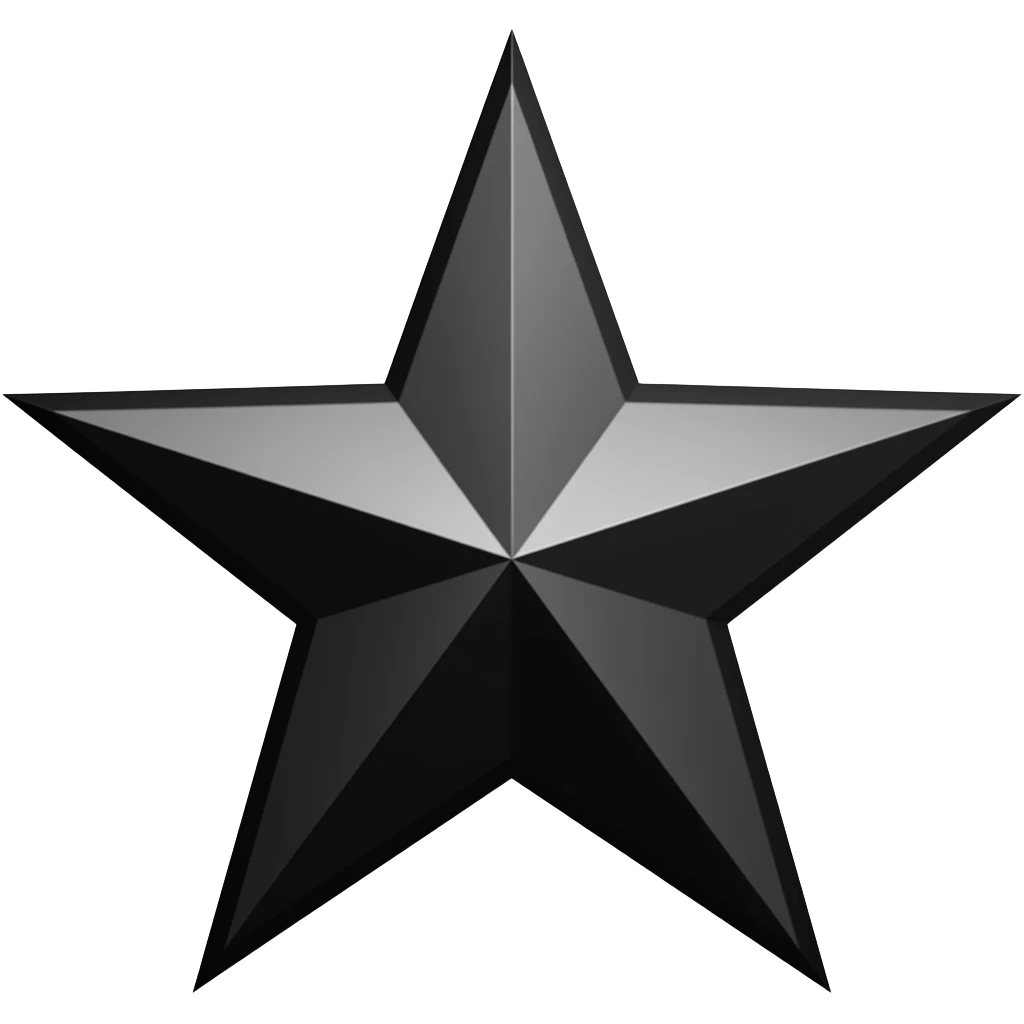Black Star emoji