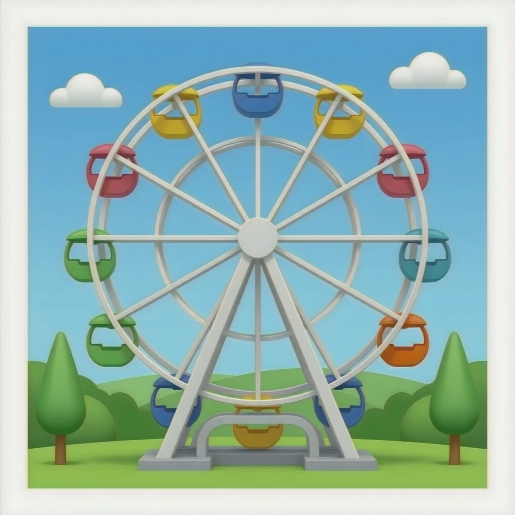 Ferris wheel emoji