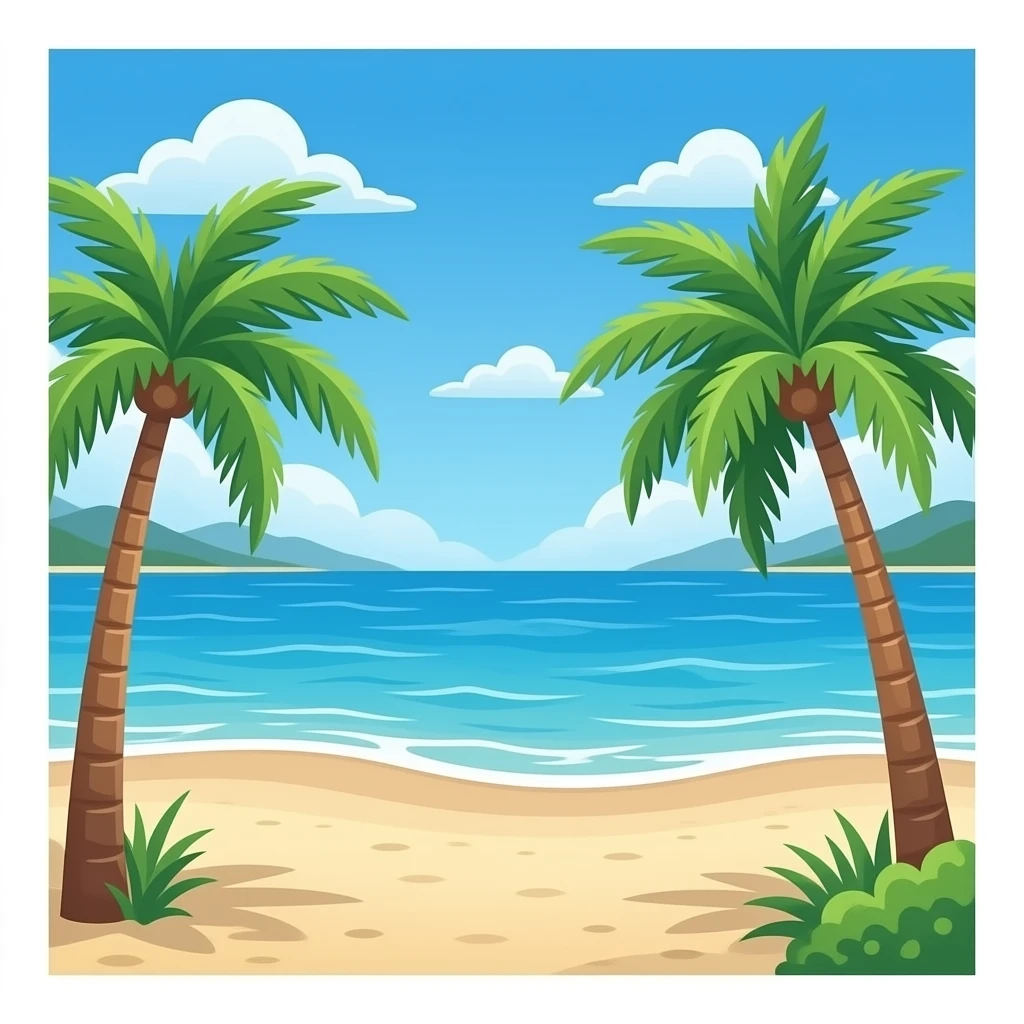 beach emoji