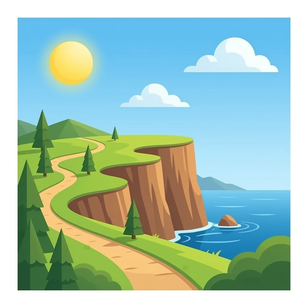 cliff emoji
