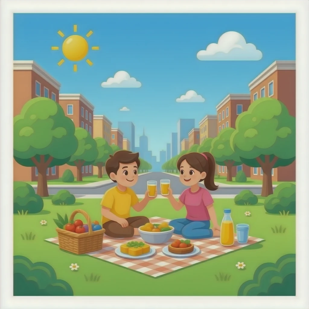 street picnic emoji