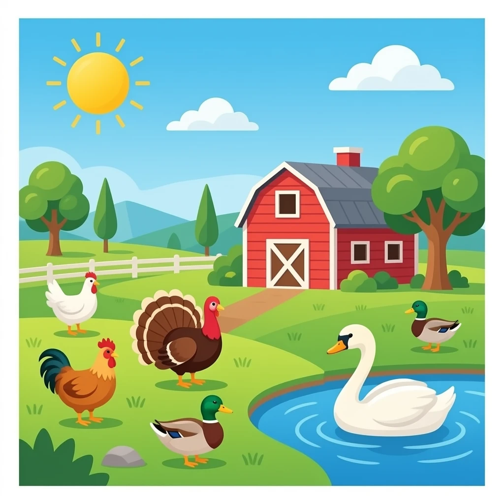 Farm🐔🦃🦆🦢 emoji