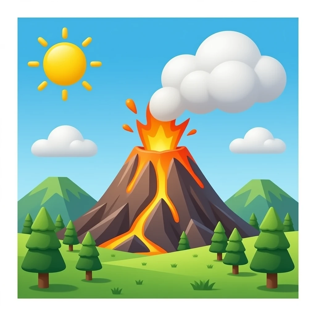 Volcano emoji