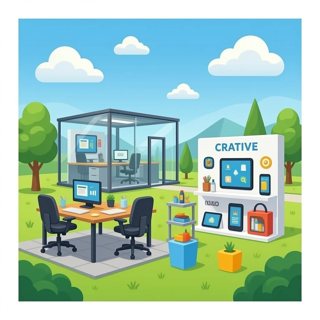 Software development, multi-project incubator, creative technology, digital agency, lifestyle tech. emoji
