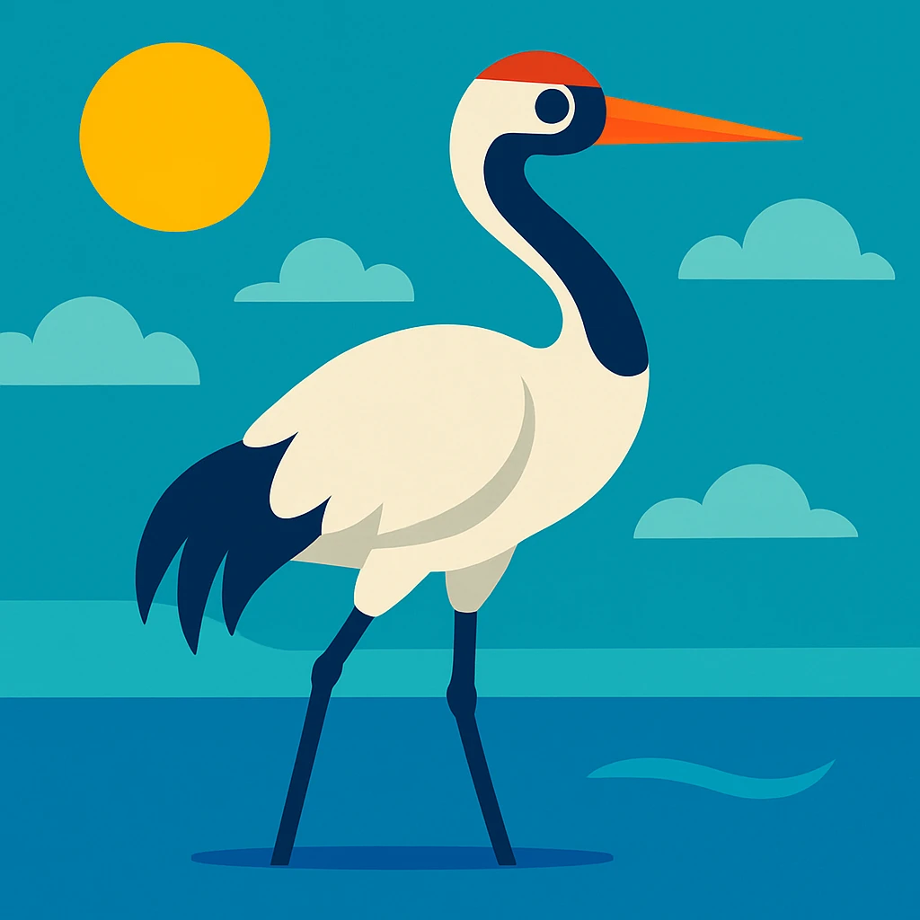 Crane emoji