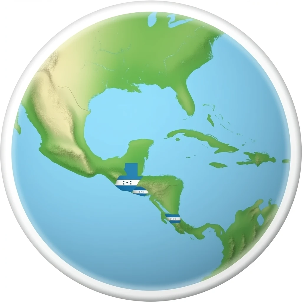 🇭🇳+🇬🇹+🇸🇻+🇳🇮+🇨🇷+🇵🇦+🇧🇿 emoji