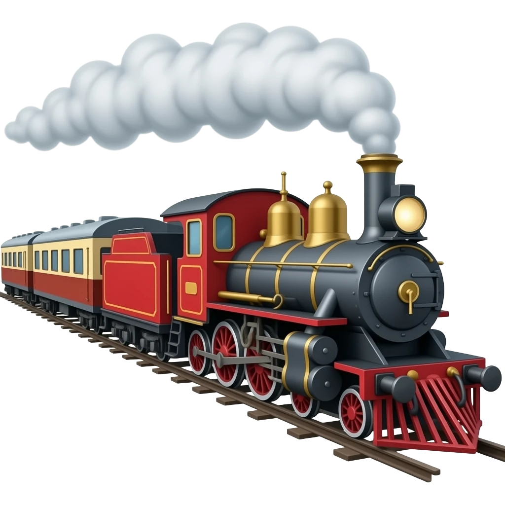 🚂🚃🚃🚃 emoji