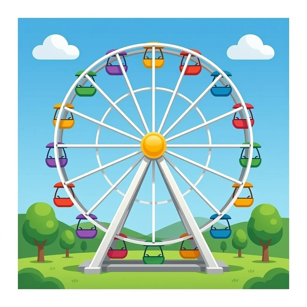 Ferris wheel emoji
