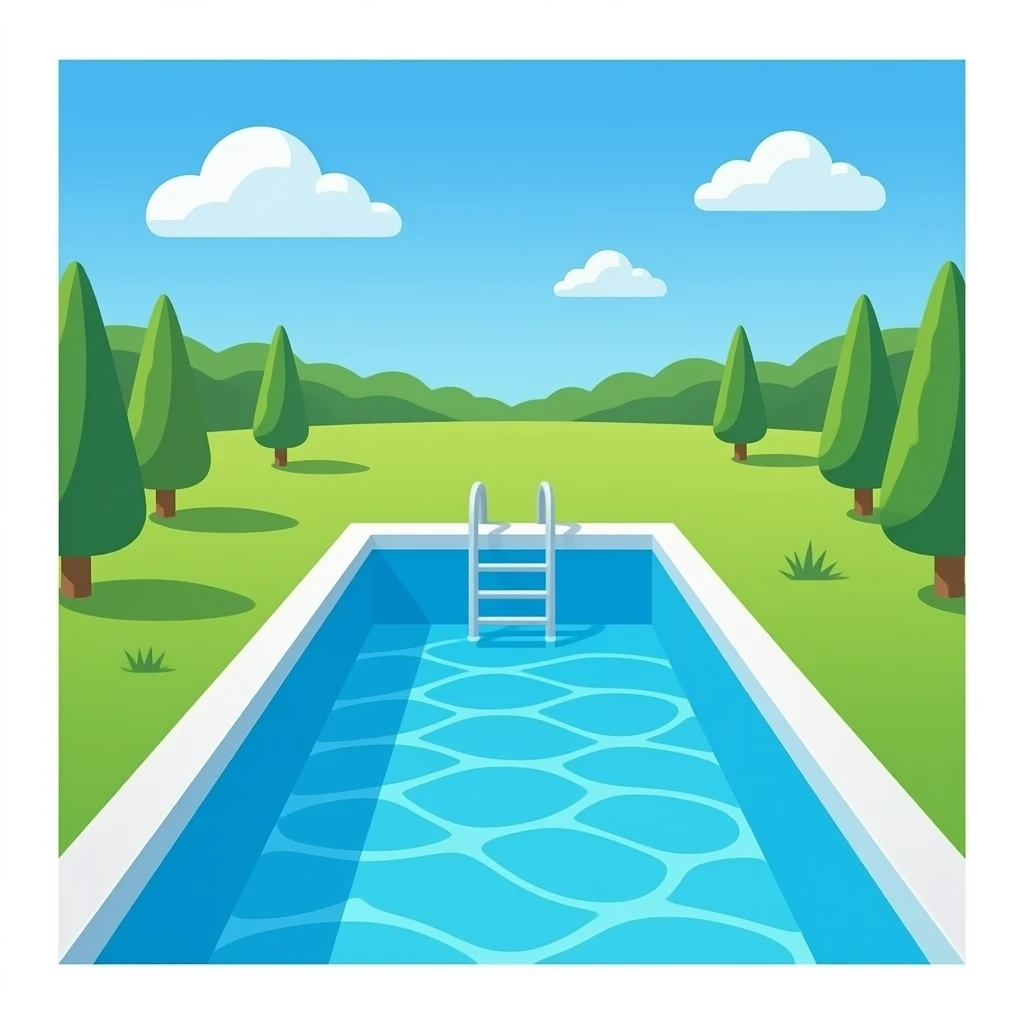 Chlorine pool emoji